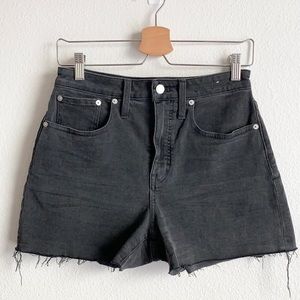 Madewell Curvy High Rise Denim Shorts